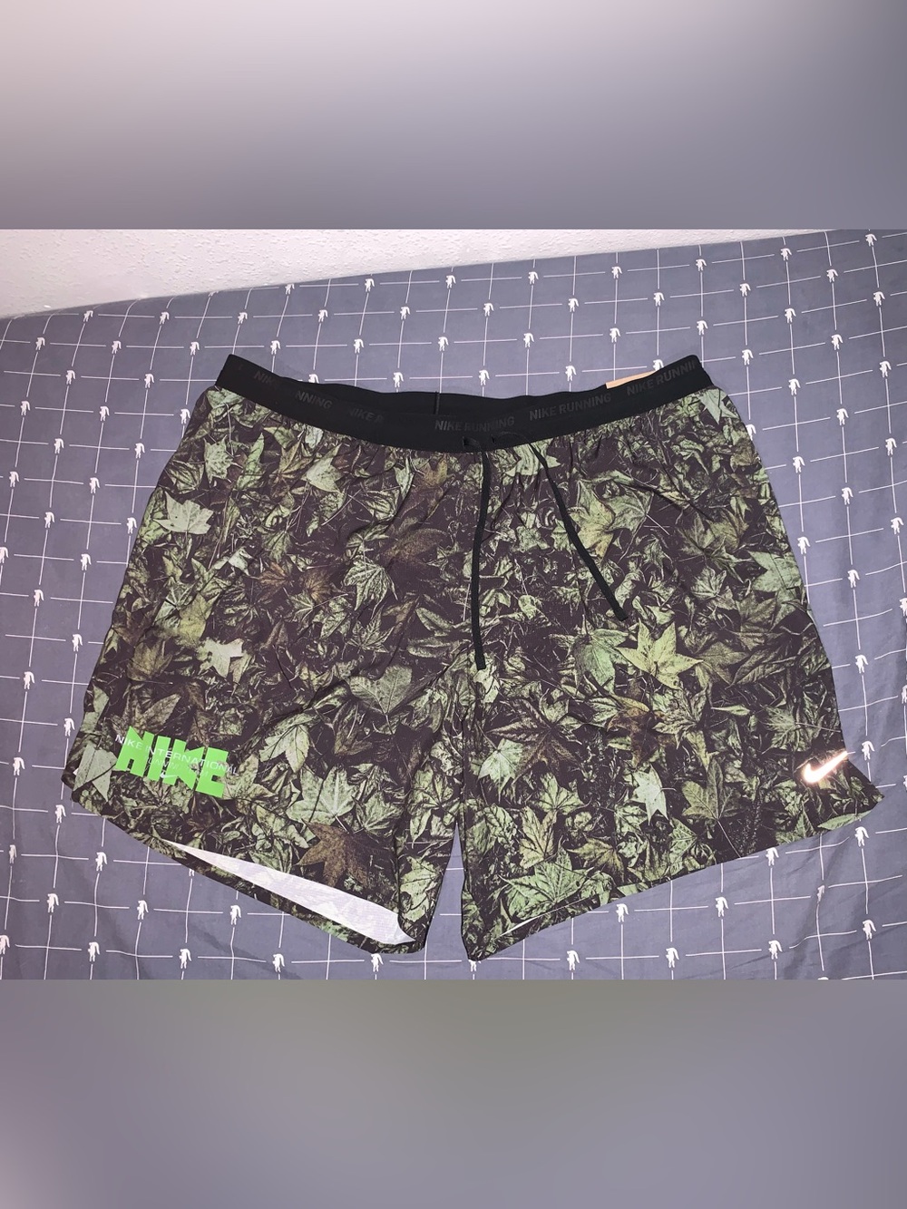 Nike Men's Stride Dri-FIT 7" Brief-Lined Printed Running Shorts Size: XXL